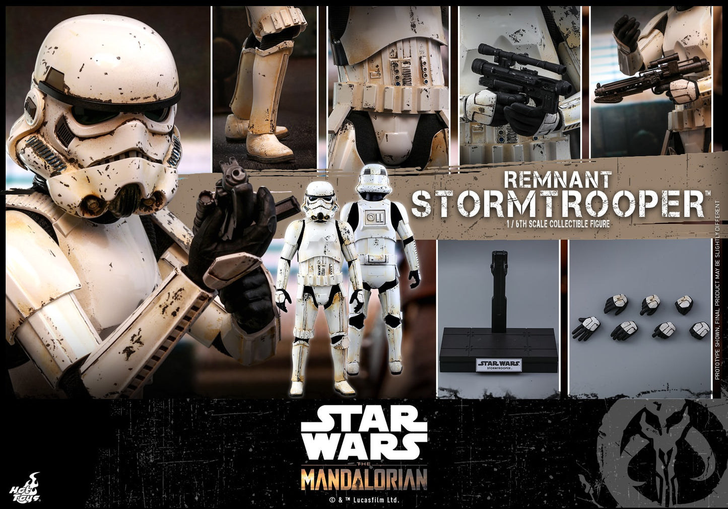 Remnant Stormtrooper 1/6 - The Mandalorian Hot Toys