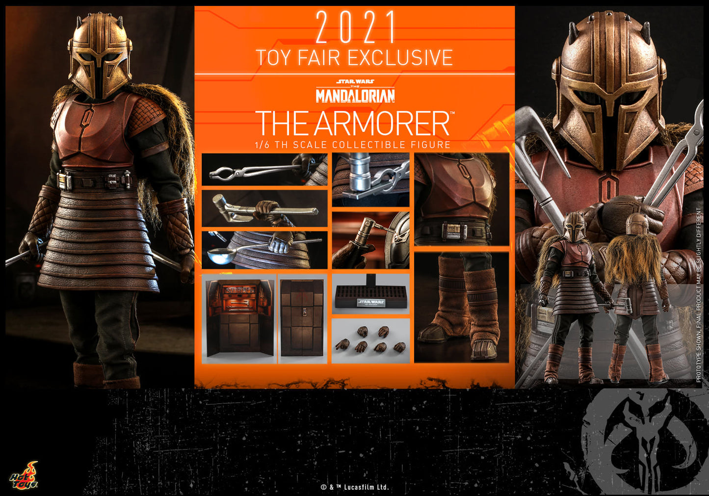 The Armorer 1/6 - The Mandalorian Hot Toys Exclusive