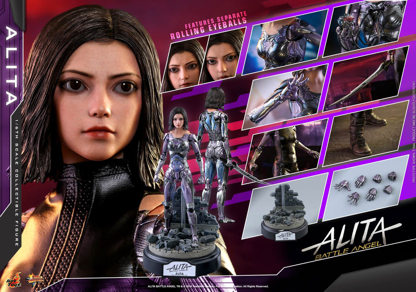 Alita 1/6 - Alita Battle Angel Hot Toys | Seminuevo