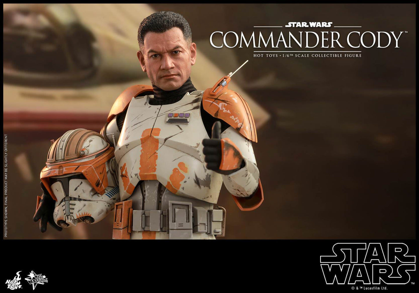 Commander Cody 1/6 - Star Wars: Clone Wars Hot Toys