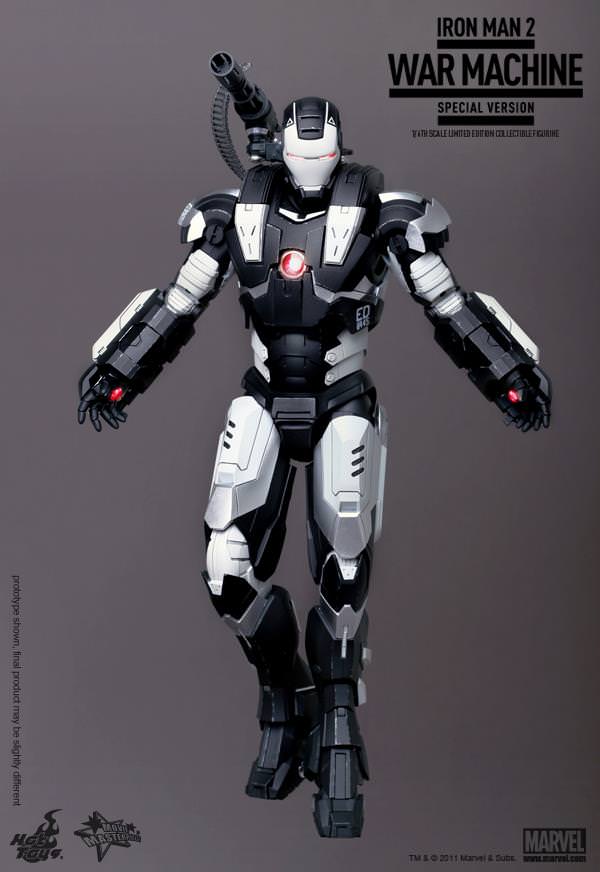 War Machine 1/6 - Iron Man 2 Hot Toys Edición Especial / seminueva