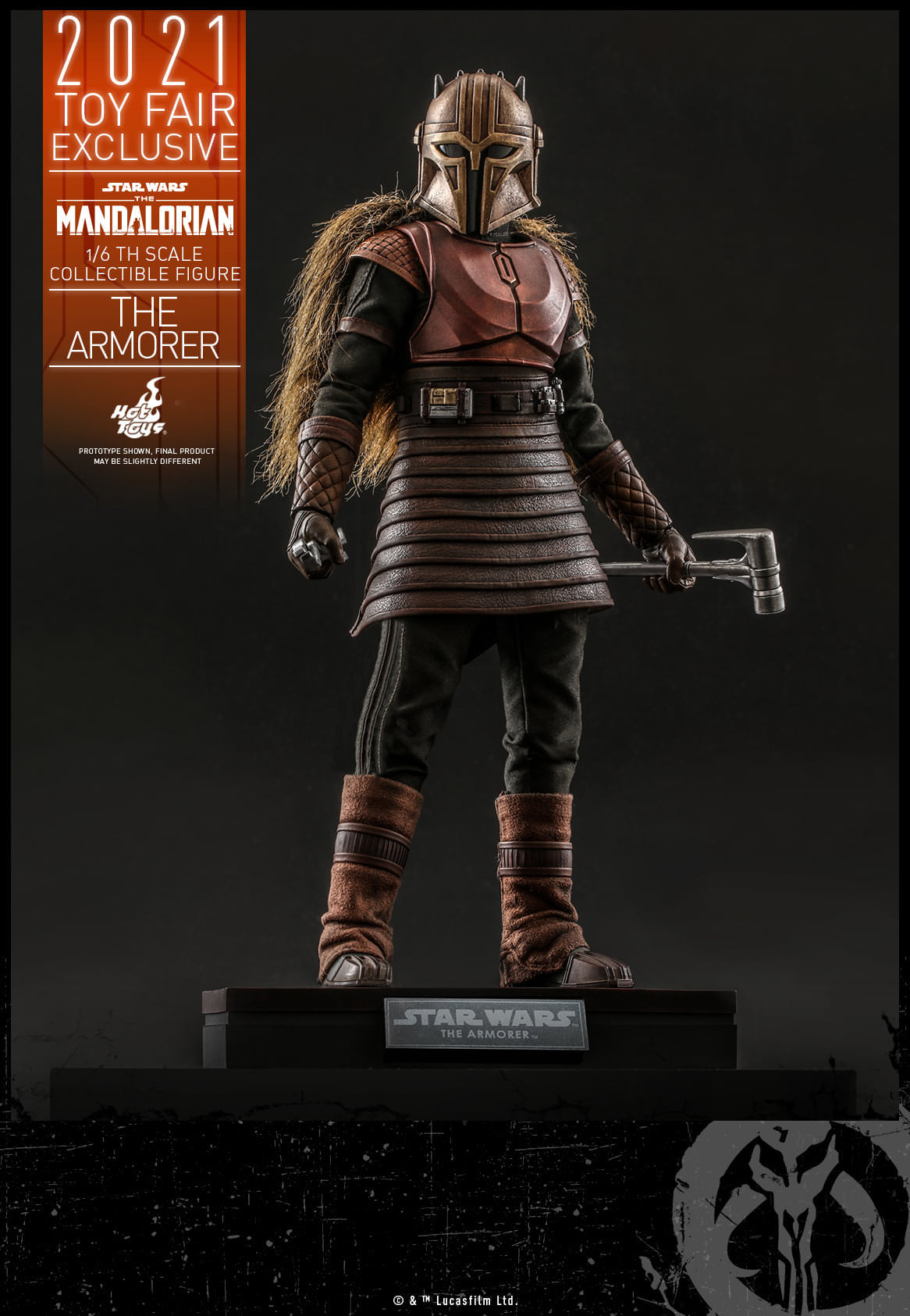 The Armorer 1/6 - The Mandalorian Hot Toys Exclusive