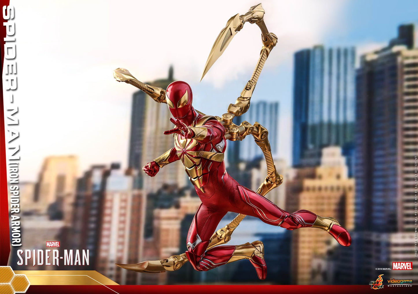 Spider-man | Iron Spider Armor VGM 38 1/6 - Spider-Man PS4 Hot Toys