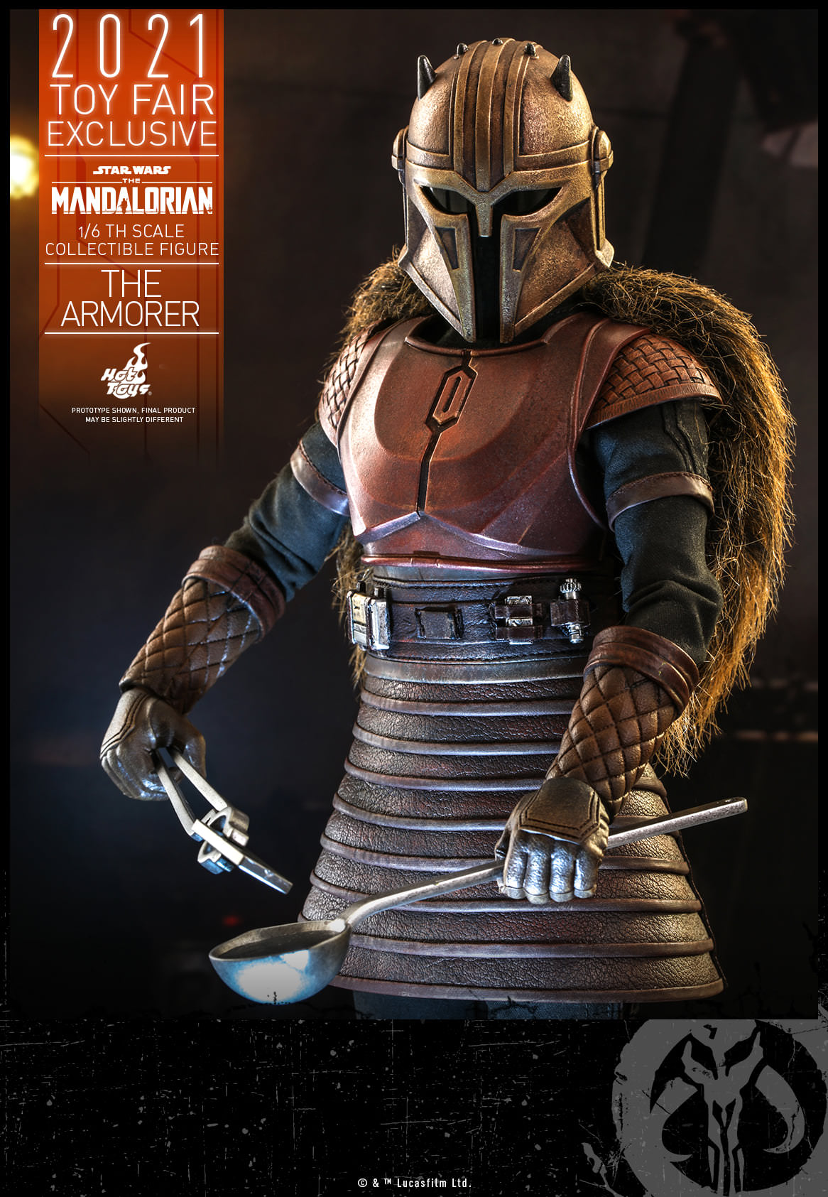 The Armorer 1/6 - The Mandalorian Hot Toys Exclusive