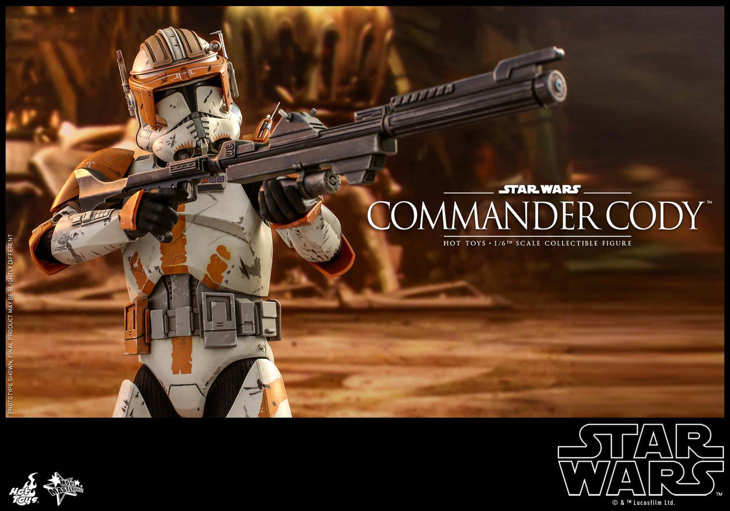 Commander Cody 1/6 - Star Wars: Clone Wars Hot Toys