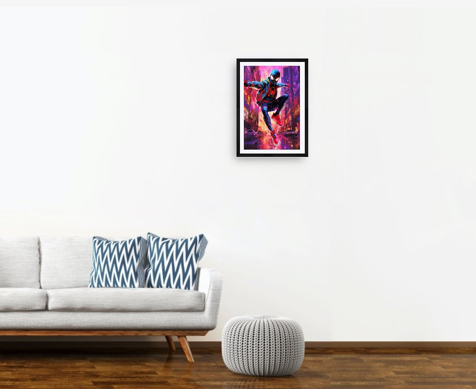 Miles Morales | Spider-Man | - RE:Imagine Art Print