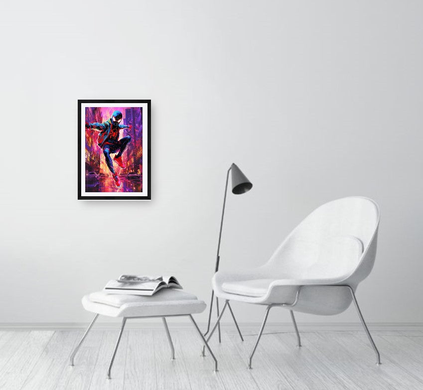 Miles Morales | Spider-Man | - RE:Imagine Art Print