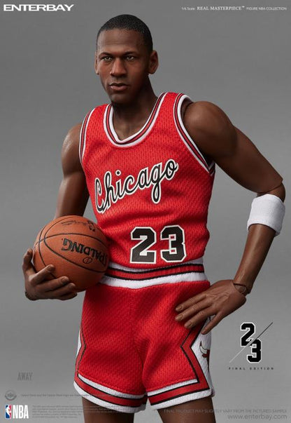 Michael Jordan (Visitante) NBA Real Masterpiece 1/6  - Enterbay Final Limited Edition
