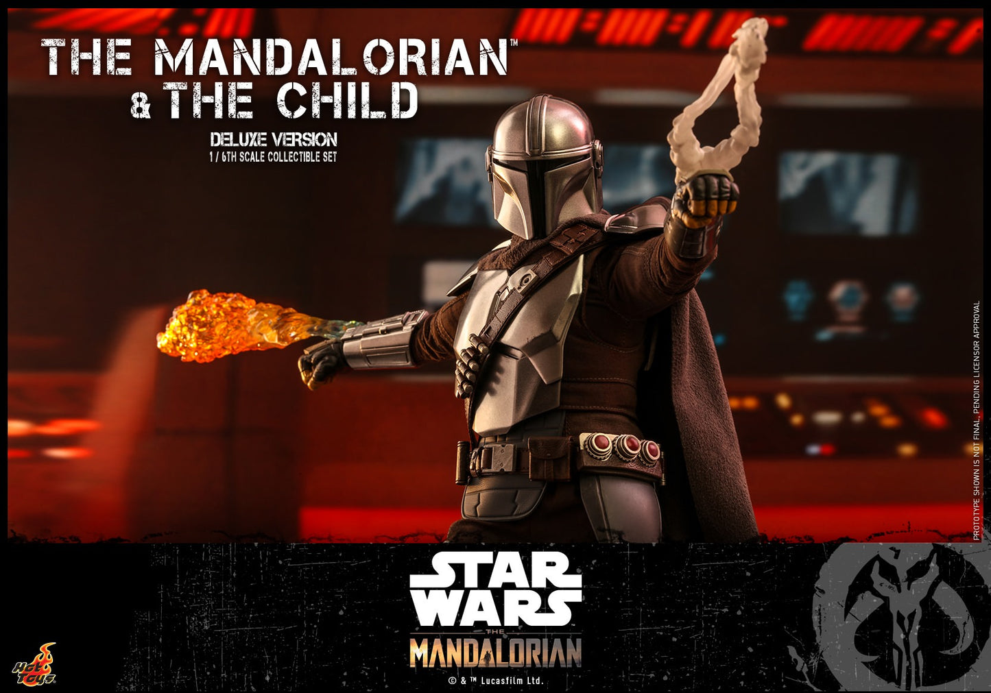 The Mandalorian & The Child Deluxe 1/6 - The Mandalorian Hot Toys