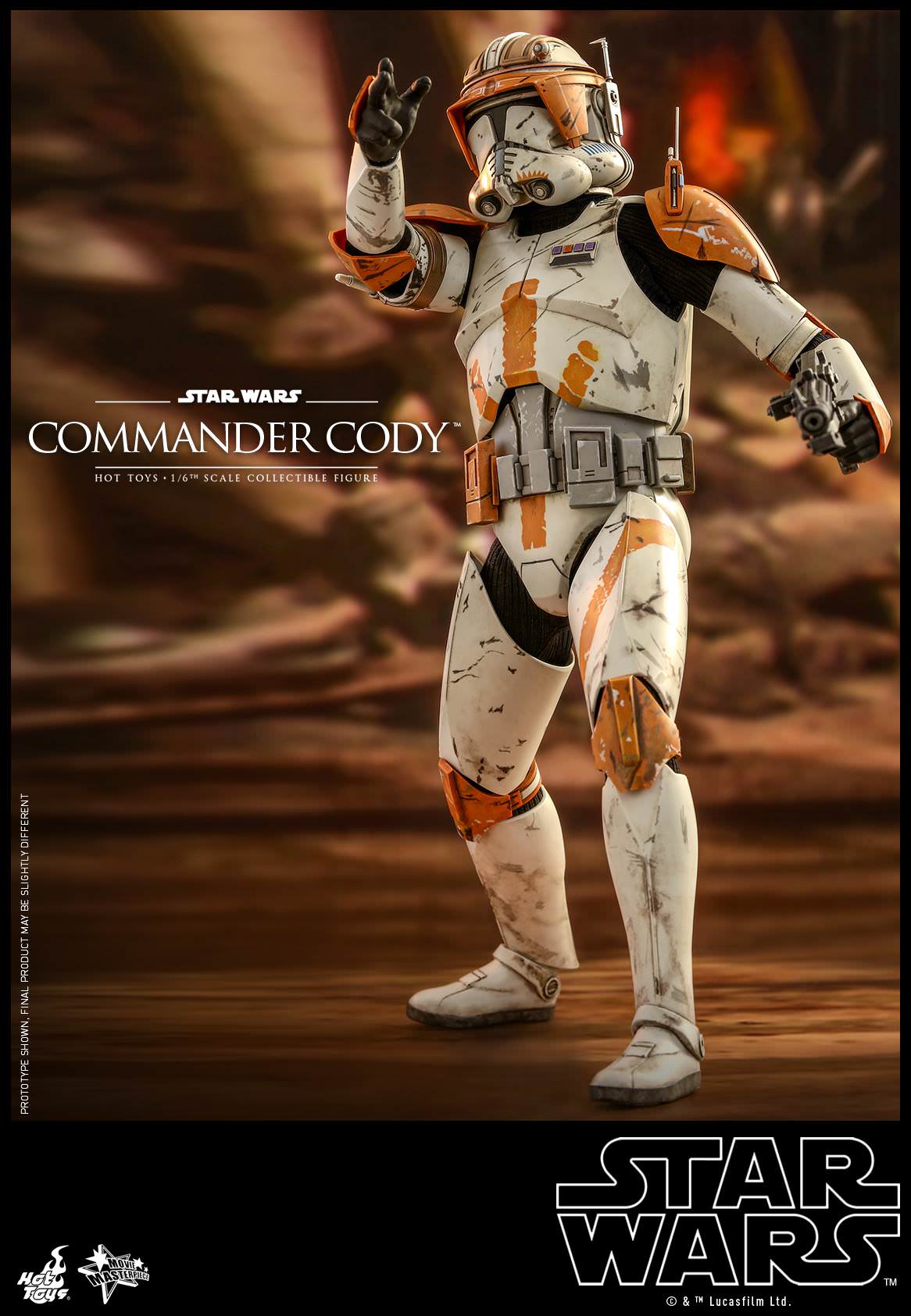 Commander Cody 1/6 - Star Wars: Clone Wars Hot Toys