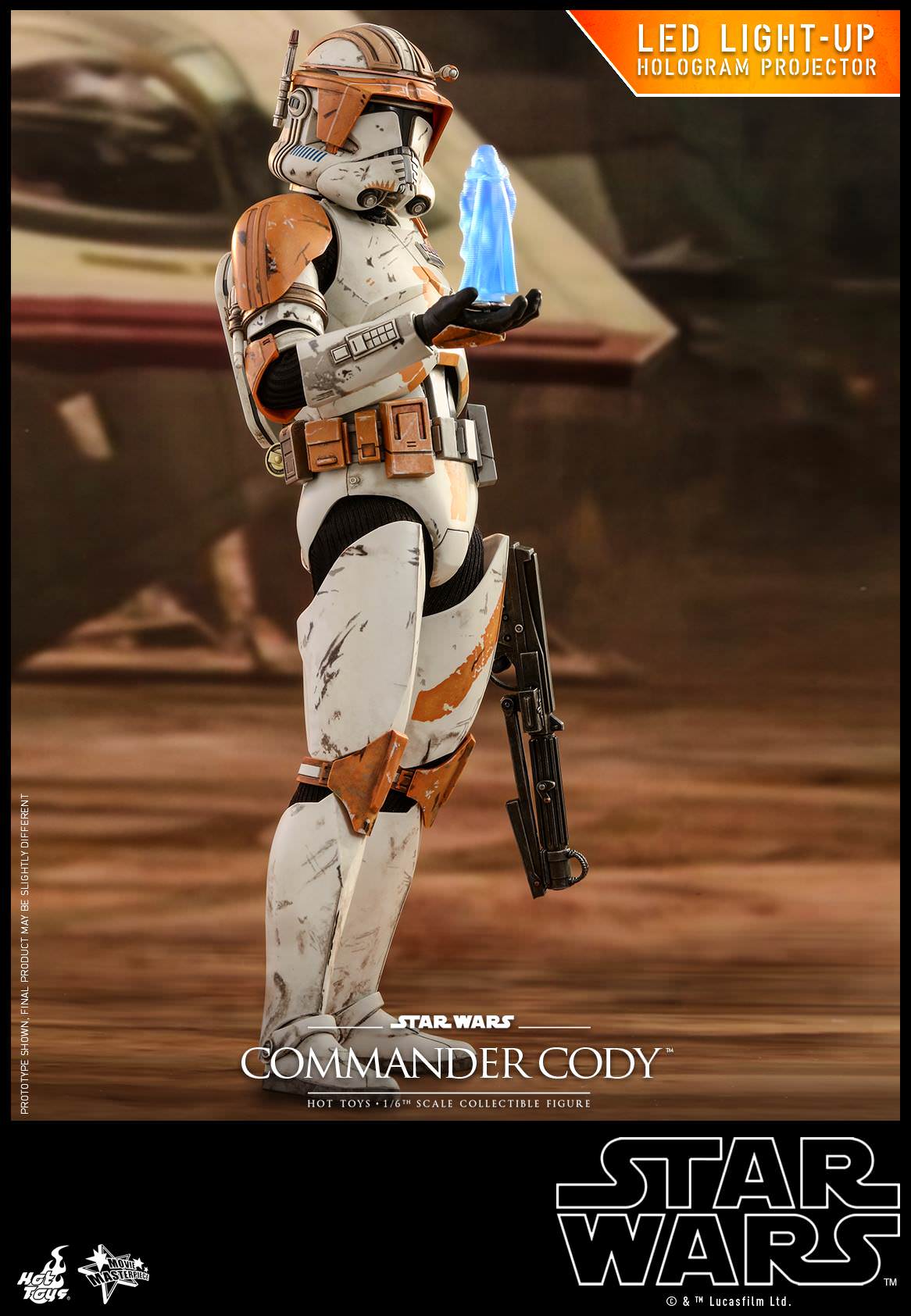 Commander Cody 1/6 - Star Wars: Clone Wars Hot Toys