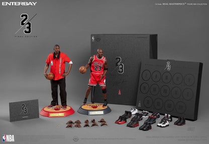 Michael Jordan (Visitante) NBA Real Masterpiece 1/6  - Enterbay Final Limited Edition