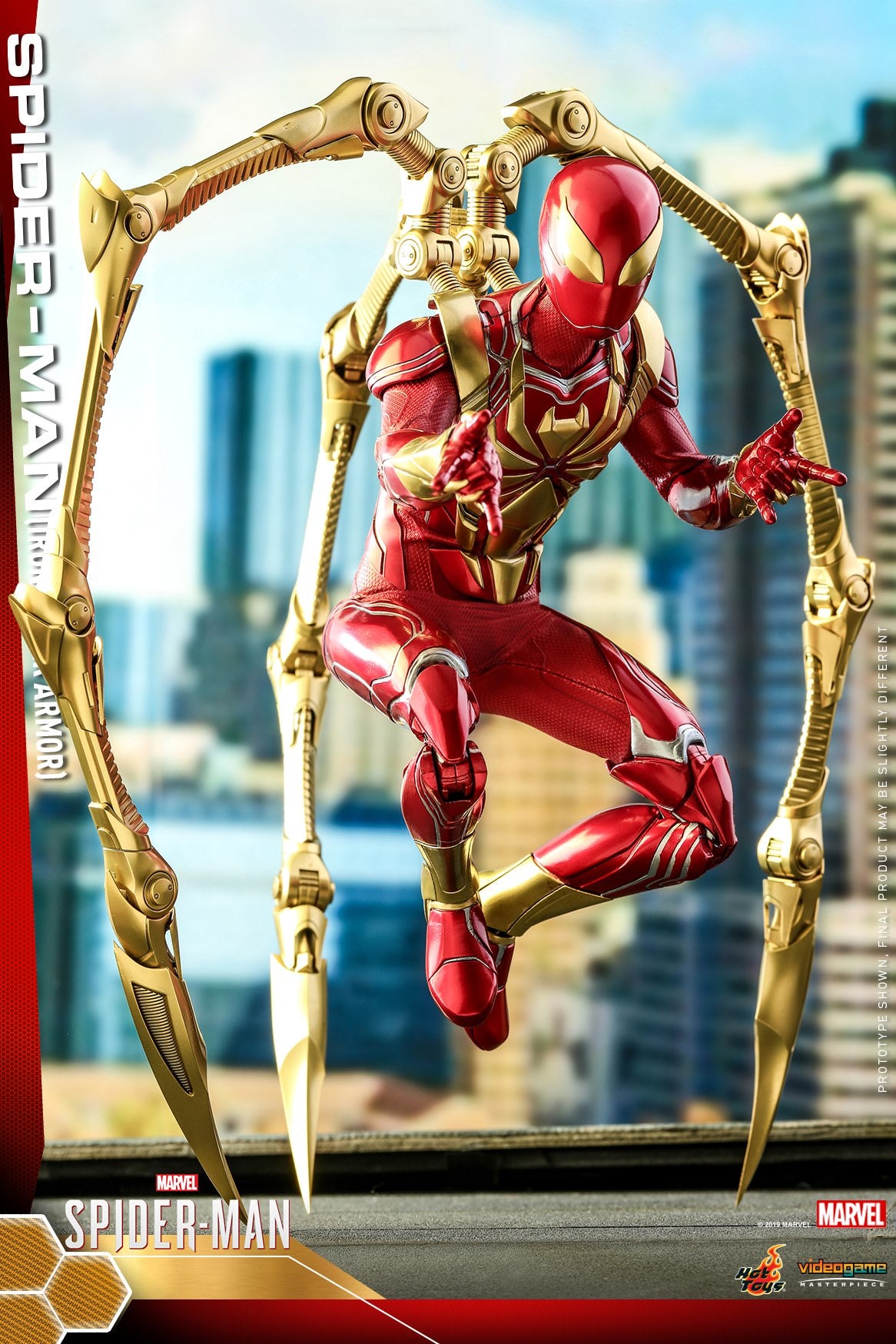 Spider-man | Iron Spider Armor VGM 38 1/6 - Spider-Man PS4 Hot Toys