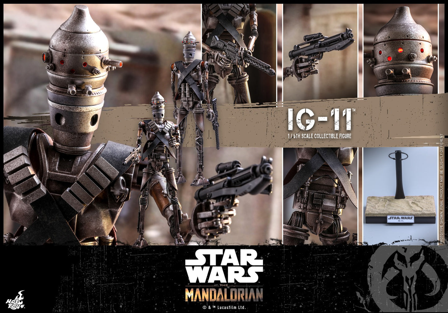 IG-11 1/6 - The Mandalorian Hot Toys