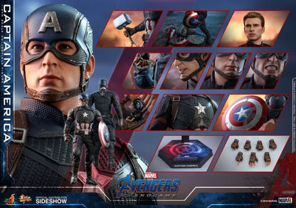 Capitan America 1/6 - Avengers End Game Hot Toys